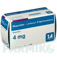 РИСПЕРИДОН (RISPERIDON) 4 мг таблетки 100 шт - Рисперидон 1 A PHARMA