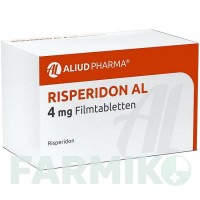 РИСПЕРИДОН (RISPERIDON) 4 мг таблетки 50 шт - Рисперидон ALIUD PHARMA