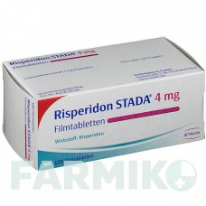 РИСПЕРИДОН (RISPERIDON) 4 мг таблетки 100 шт - Рисперидон STADAPHARM