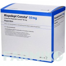 РИСПОЛЕПТ КОНСТА (RISPOLEPT CONSTA) 50 мг порошок 1 шт - Рисперидон ORIFARM