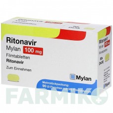 РИТОНАВІР (RITONAVIR) 100 мг таблетки 90 шт - Ритонавір ABACUS MEDICINE