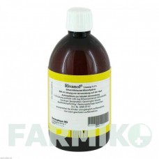 РИВАНОЛ (RIVANOL) 0,1% раствор 500 мл - Этакридин лактат DERMAPHARM
