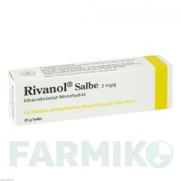РІВАНОЛ (RIVANOL) мазь 25 г - Етакридин лактат DERMAPHARM