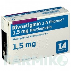 РИВАСТИГМІН (RIVASTIGMIN) 1,5 мг капсули 28 шт - Ривастигмін 1 A PHARMA