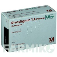 РИВАСТИГМІН (RIVASTIGMIN) 1,5 мг капсули 56 шт - Ривастигмін 1 A PHARMA