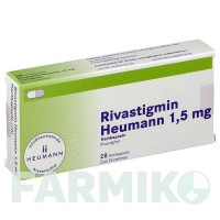 РИВАСТИГМІН (RIVASTIGMIN) 1,5 мг капсули 28 шт - Ривастигмін HEUMANN PHARMA