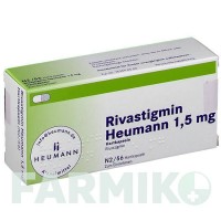 РИВАСТИГМІН (RIVASTIGMIN) 1,5 мг капсули 56 шт - Ривастигмін HEUMANN PHARMA