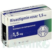 РИВАСТИГМІН (RIVASTIGMIN) 1,5 мг капсули 56 шт - Ривастигмін HEXAL