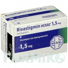 РИВАСТИГМІН (RIVASTIGMIN) 1,5 мг капсули 112 шт - Ривастигмін HEXAL