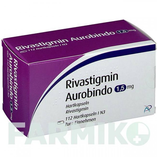 РИВАСТИГМІН (RIVASTIGMIN) 1,5 мг капсули 112 шт - Ривастигмін PUREN PHARMA
