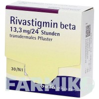 РИВАСТИГМІН (RIVASTIGMIN) 13,3 мг/24 год пластир 30 шт - Ривастигмін BETAPHARM