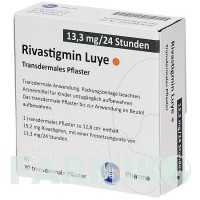 РИВАСТИГМІН (RIVASTIGMIN) 13,3 мг/24 год пластир 30 шт - Ривастигмін LUYE PHARMA