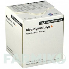 РИВАСТИГМИН (RIVASTIGMIN) 13,3 мг/24 ч пластырь 90 шт - Ривастигмин LUYE PHARMA