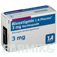 РИВАСТИГМІН (RIVASTIGMIN) 3 мг капсули 28 шт - Ривастигмін 1 A PHARMA