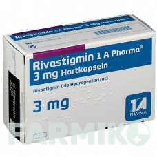 РИВАСТИГМІН (RIVASTIGMIN) 3 мг капсули 28 шт - Ривастигмін 1 A PHARMA