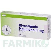 РИВАСТИГМІН (RIVASTIGMIN) 3 мг капсули 28 шт - Ривастигмін HEUMANN PHARMA
