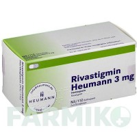 РИВАСТИГМИН (RIVASTIGMIN) 3 мг капсулы 112 шт - Ривастигмин HEUMANN PHARMA