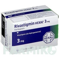 РИВАСТИГМІН (RIVASTIGMIN) 3 мг капсули 112 шт - Ривастигмін HEXAL