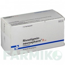 РИВАСТИГМІН (RIVASTIGMIN) 3 мг капсули 56 шт - Ривастигмін NEURAXPHARM