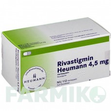РИВАСТИГМИН (RIVASTIGMIN) 4,5 мг капсулы 112 шт - Ривастигмин HEUMANN PHARMA