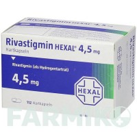 РИВАСТИГМІН (RIVASTIGMIN) 4,5 мг капсули 112 шт - Ривастигмін HEXAL