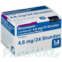РИВАСТИГМИН (RIVASTIGMIN) 4,6 мг/24 ч пластырь 90 шт - Ривастигмин 1 A PHARMA