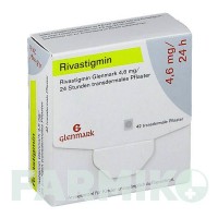 РИВАСТИГМИН (RIVASTIGMIN) 4,6 мг/24 ч пластырь 42 шт - Ривастигмин GLENMARK