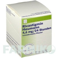 РИВАСТИГМІН (RIVASTIGMIN) 4,6 мг/24 год пластир 90 шт - Ривастигмін HEUMANN PHARMA