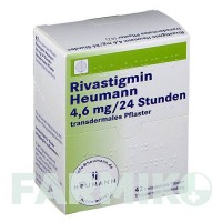 РИВАСТИГМІН (RIVASTIGMIN) 4,6 мг/24 год пластир 42 шт - Ривастигмін HEUMANN PHARMA