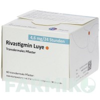 РИВАСТИГМІН (RIVASTIGMIN) 4,6 мг/24 год пластир 60 шт - Ривастигмін LUYE PHARMA