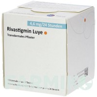 РИВАСТИГМІН (RIVASTIGMIN) 4,6 мг/24 год пластир 90 шт - Ривастигмін LUYE PHARMA