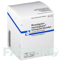 РИВАСТИГМИН (RIVASTIGMIN) 4,6 мг/24 ч пластырь 60 шт - Ривастигмин NEURAXPHARM