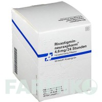 РИВАСТИГМІН (RIVASTIGMIN) 4,6 мг/24 год пластир 84 шт - Ривастигмін NEURAXPHARM