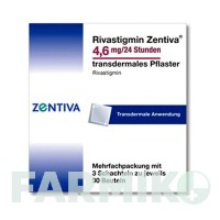 РИВАСТИГМИН (RIVASTIGMIN) 4,6 мг/24 ч пластырь 90 шт - Ривастигмин ZENTIVA