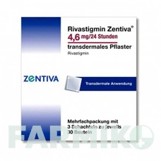 РИВАСТИГМИН (RIVASTIGMIN) 4,6 мг/24 ч пластырь 90 шт - Ривастигмин ZENTIVA