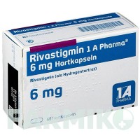 РИВАСТИГМІН (RIVASTIGMIN) 6 мг капсули 56 шт - Ривастигмін 1 A PHARMA