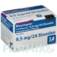 РИВАСТИГМИН (RIVASTIGMIN) 9,5 мг/24 ч пластырь 90 шт - Ривастигмин 1 A PHARMA