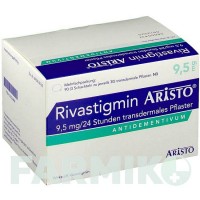 РИВАСТИГМИН (RIVASTIGMIN) 9,5 мг/24 ч пластырь 90 шт - Ривастигмин ARISTO PHARMA
