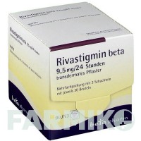 РИВАСТИГМІН (RIVASTIGMIN) 9,5 мг/24 год пластир 90 шт - Ривастигмін BETAPHARM