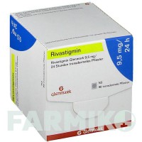 РИВАСТИГМІН (RIVASTIGMIN) 9,5 мг/24 год пластир 90 шт - Ривастигмін GLENMARK