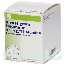 РИВАСТИГМІН (RIVASTIGMIN) 9,5 мг/24 год пластир 90 шт - Ривастигмін HEUMANN PHARMA