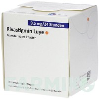 РИВАСТИГМИН (RIVASTIGMIN) 9,5 мг/24 ч пластырь 90 шт - Ривастигмин LUYE PHARMA
