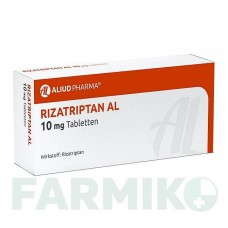 РИЗАТРИПТАН (RIZATRIPTAN) 10 мг таблетки 3 шт - Ризатриптан ALIUD PHARMA