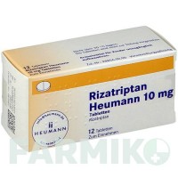 РИЗАТРИПТАН (RIZATRIPTAN) 10 мг таблетки 12 шт - Ризатриптан HEUMANN PHARMA