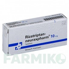 РИЗАТРИПТАН (RIZATRIPTAN) 10 мг таблетки 3 шт - Ризатриптан NEURAXPHARM
