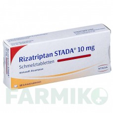 РИЗАТРИПТАН (RIZATRIPTAN) 10 мг таблетки 18 шт - Ризатриптан STADAPHARM