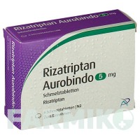 РИЗАТРИПТАН (RIZATRIPTAN) 5 мг таблетки 6 шт - Ризатриптан PUREN PHARMA