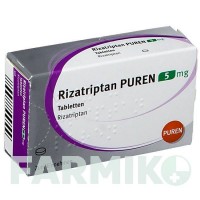 РИЗАТРИПТАН (RIZATRIPTAN) 5 мг таблетки 3 шт - Ризатриптан PUREN PHARMA