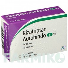 РИЗАТРИПТАН (RIZATRIPTAN) 5 мг таблетки 6 шт - Ризатриптан PUREN PHARMA