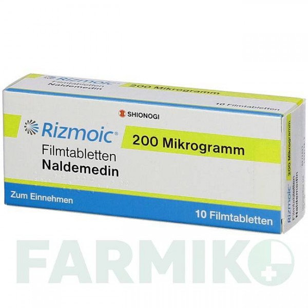 РИЗМОИК (RIZMOIC) 200 мкг таблетки 10 шт - Налдемедин HEXAL